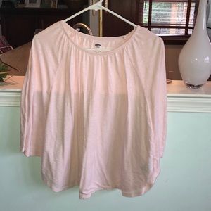 light pink breezy shirt